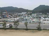 豊島の港風景